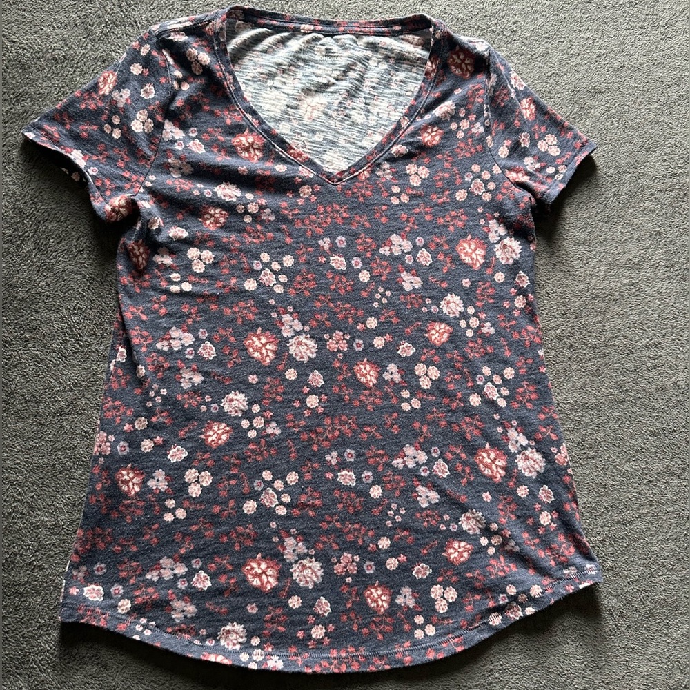 Floral Print Everyday Tee